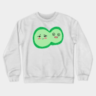 Cute Bacteria Microbes Crewneck Sweatshirt